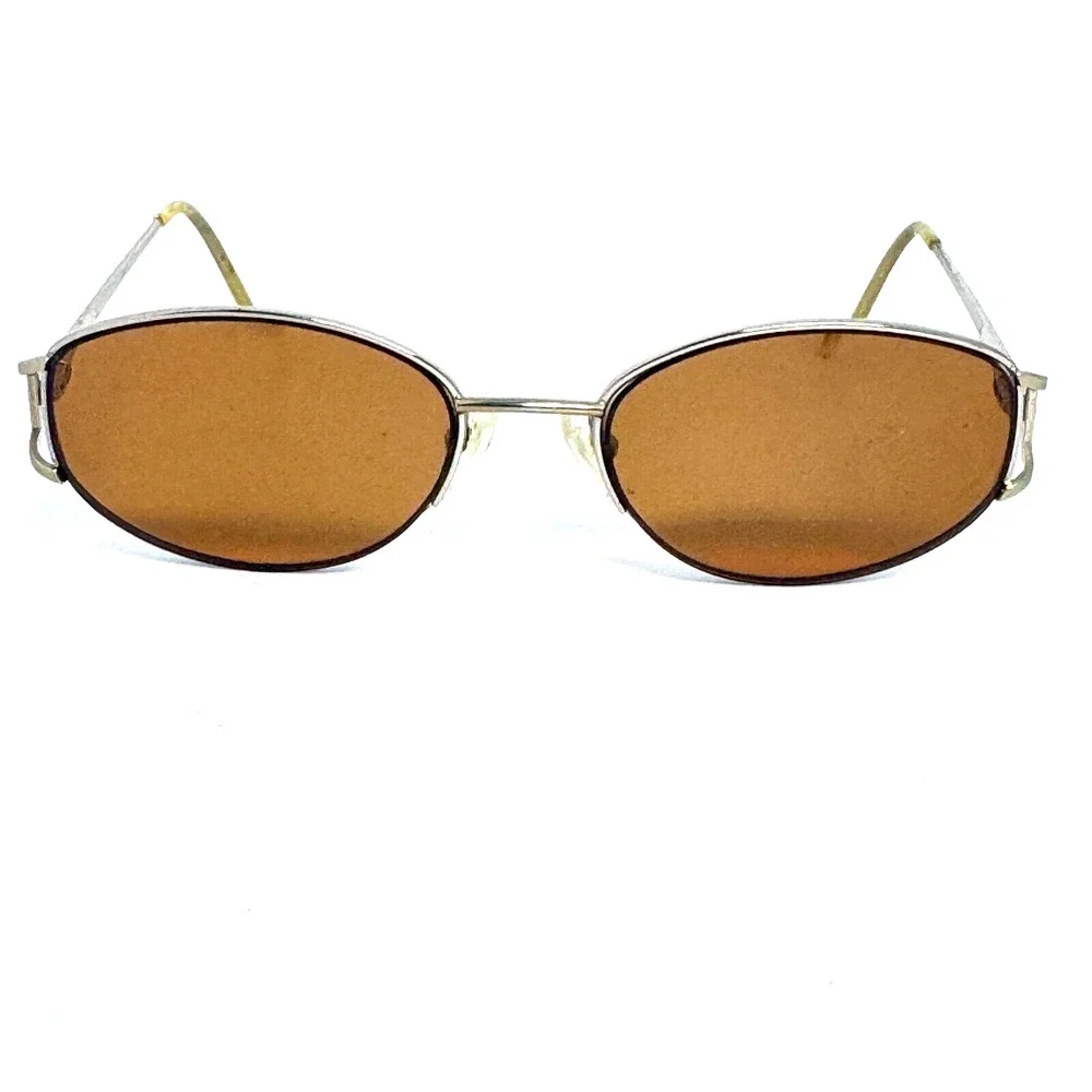 fSafilo Silver Gray Pilot Metal Sunglasses Italy FRAMES‎ ONLY H15717